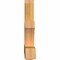 Ekena Millwork Redmond Rough Sawn Timber Gable Bracket, Western Red Cedar, 96"W x 36"H x 6"D x 6"F, 9/12 Pitch GBW096X36X0606RED00RWR - alternate 5
